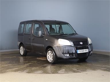 FIAT DOBLO 1.4 8V Active 5dr Petrol - GREY - YG58AVZ - 5 Door MPV