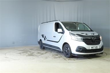 RENAULT TRAFIC LWB DIESEL LL29 dCi 120 Sport Nav Van Diesel - SILVER - HK17UDS - Panel Van