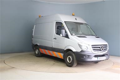 MERCEDES-BENZ SPRINTER 313CDI SHORT DIESEL 3.5t High Roof Van Diesel - SILVER - WR65SNN - 5 Door Panel Van