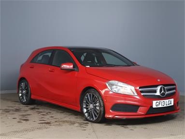 MERCEDES-BENZ A CLASS A180 CDI BlueEFFICIENCY AMG Sport 5dr Diesel - RED - GF13LGA - 5 Door Hatchback
