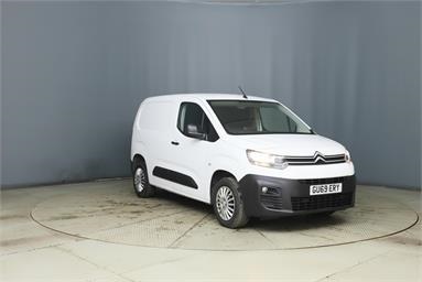 CITROEN BERLINGO M DIESEL 1.5 BlueHDi 1000Kg Enterprise 100ps Diesel - Polar White - GU69ERY - 5 Door Panel Van