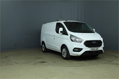 FORD TRANSIT CUSTOM 280 L1 DIESEL FWD 2.0 EcoBlue 130ps Low Roof Limited Van Diesel - WHITE - YS21LZU - 5 Door Panel Van