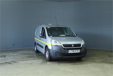 PEUGEOT PARTNER L1 DIESEL 850 SE 1.6 BlueHDi 100 Van ATV Diesel - SILVER - LT19VTE - 5 Door Panel Van
