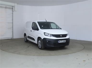 PEUGEOT PARTNER STANDARD DIESEL 1000 1.5 BlueHDi 100 Professional Van Diesel - WHITE - NV70UWA - 5 Door Panel Van