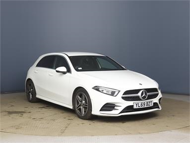 MERCEDES-BENZ A CLASS A200 AMG Line 5dr Petrol - WHITE - YL69BZT - 5 Door Hatchback