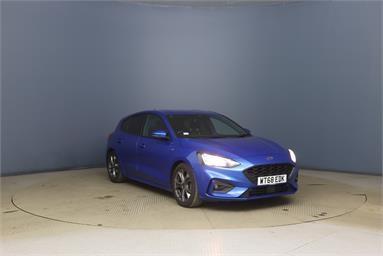 FORD FOCUS 1.0 EcoBoost 125 ST-Line Nav 5dr Petrol - BLUE - WT68EDK - 5 Door Hatchback