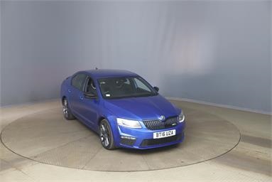 SKODA OCTAVIA 2.0 TDI CR vRS 5dr Diesel - BLUE - BT16UZA - 5 Door Hatchback