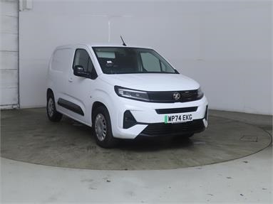 VAUXHALL COMBO CARGO ELECTRIC 100kW Pro 52kWh H1 Van Auto Electric - WHITE - WP74EKG - 5 Door Panel Van