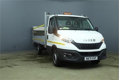 IVECO DAILY 35S14 DIESEL 2.3 Business Dropside 3750 WB Diesel - WHITE - NX71YVT - 2 Door Dropside Body