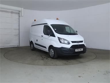 FORD TRANSIT CUSTOM 290 L1 DIESEL FWD 2.2 TDCi 100ps Low Roof Van Diesel - WHITE - YP65MLE - 5 Door Panel Van