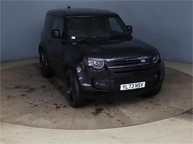 LAND ROVER DEFENDER 90 DIESEL 3.0 D300 Hard Top X-Dynamic HSE Auto Diesel - BLACK - YL73NSV - 3 Door Panel Van