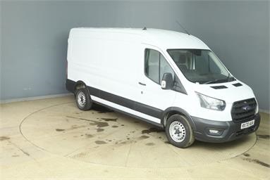 FORD TRANSIT 350 L3 DIESEL FWD 2.0 EcoBlue 105ps H2 Leader Van Diesel - WHITE - RX70AUA - 4 Door Panel Van