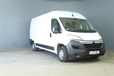 CITROEN RELAY 35 L3 DIESEL 2.2 BlueHDi H2 Van 140ps Enterprise Diesel - WHITE - LJ72RDT - 5 Door Panel Van