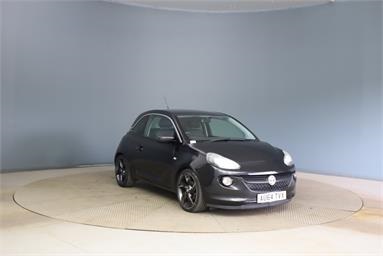 VAUXHALL ADAM 1.2i Slam 3dr Petrol - Black - AU64TVX - 3 Door Hatchback