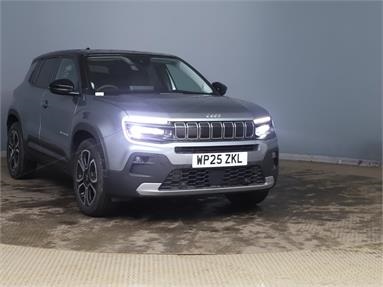 JEEP AVENGER 1.2 Summit 5dr Petrol - GREY AND BLACK - WP25ZKL - 5 Door Hatchback