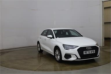 AUDI A3 30 TFSI Technik 5dr Petrol - WHITE - RE72XFB - 5 Door Hatchback