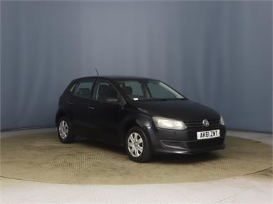 VOLKSWAGEN POLO 1.2 60 S 5dr Petrol - BLACK - AK61ZWT - 5 Door Hatchback