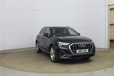 AUDI Q3 35 TDI Quattro S Line 5dr Diesel - BLACK - KM19SBS - 5 Door Estate