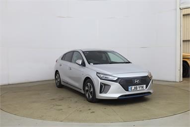 HYUNDAI IONIQ 1.6 GDi Hybrid Premium 5dr DCT Petrol/Hybrid - SILVER - EJ18YYK - 5 Door Hatchback