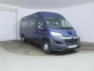 CITROEN RELAY 40 HEAVY L4 DIESEL 2.2 BlueHDi H2 Window Van 140ps X 17 Seats Diesel - BLUE - SF69GFE - Bus (Mini Less 18 seats)