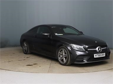 MERCEDES-BENZ C CLASS C300 AMG Line Premium 2dr 9G-Tronic Petrol - Black - HT68DVV - 2 Door Coupe
