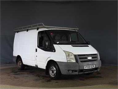 FORD TRANSIT 260 SWB DIESEL FWD Low Roof Van TDCi 85ps Diesel - WHITE - PY59DZR - 5 Door Panel Van
