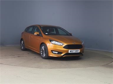 FORD FOCUS HATCHBACK 1.5 EcoBoost ST-Line 5dr Auto Petrol - ORANGE - WG17OHV - 5 Door Hatchback