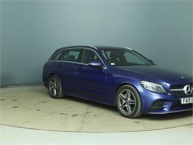 MERCEDES-BENZ C CLASS C200 AMG Line Premium 5dr 9G-Tronic Petrol/Hybrid - BLUE - FA19XAJ - 5 Door Estate