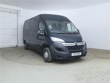 CITROEN RELAY 35 L3 DIESEL 2.2 BlueHDi H2 Van 140ps Enterprise Diesel - BLACK - LO21DHX - 5 Door Panel Van