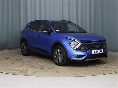 KIA SPORTAGE 1.6T GDi HEV GT-Line 5dr Auto Petrol/Hybrid - BLUE - FL24LRF - 5 Door Estate