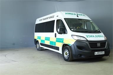 FIAT DUCATO 35 MULTIJET III  Diesel - WHITE - LJ22WTU - 5 Door Ambulance Emergency (First Line)