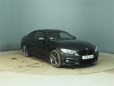 BMW 4 SERIES 420d xDrive M Sport 2dr Auto Diesel - BLACK - YT14XLW - 2 Door Coupe