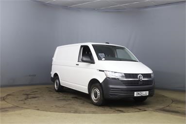 VOLKSWAGEN TRANSPORTER T28 SWB DIESEL 2.0 TDI 110 Startline Van Diesel - WHITE - DN21LJJ - 5 Door Panel Van