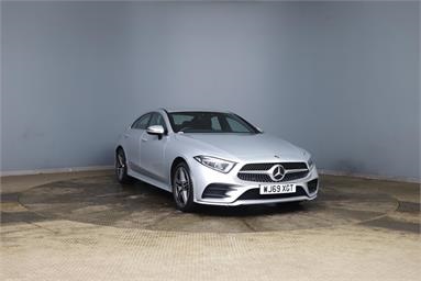 MERCEDES-BENZ CLS CLS 350d 4Matic AMG Line 4dr 9G-Tronic Diesel - SILVER - WJ69XGT - 4 Door Coupe