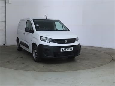 PEUGEOT PARTNER STANDARD DIESEL 1000 1.5 BlueHDi 100 Professional Premium + Van Diesel - Ice White - BJ23UVY - 5 Door Panel Van