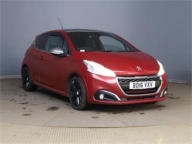 PEUGEOT 208 1.6 THP GTi Prestige 3dr Petrol - RED - BD16VXV - 3 Door Hatchback