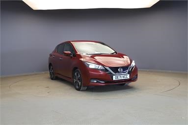 NISSAN LEAF 110kW N-Connecta 40kWh 5dr Auto Electric - RED - OE71VCC - 5 Door Hatchback