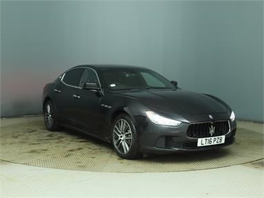 MASERATI GHIBLI V6d 4dr Auto Diesel - BLACK - LT16PZB - 4 Door Saloon