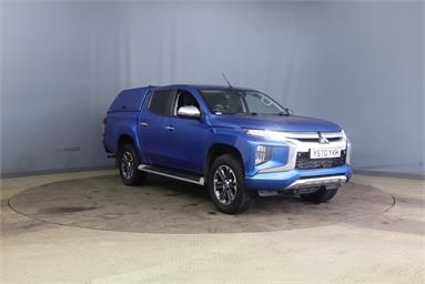 MITSUBISHI L200 DIESEL Double Cab DI-D 150 Barbarian X 4WD Auto Diesel - BLUE - YS70YKH - 4 Door Pick Up Body