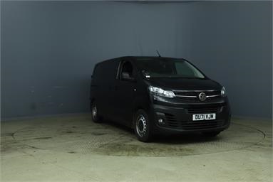 VAUXHALL VIVARO L1 DIESEL 2700 1.5d 100PS Dynamic H1 Van Diesel - BLACK - DU71VJM - 5 Door Panel Van