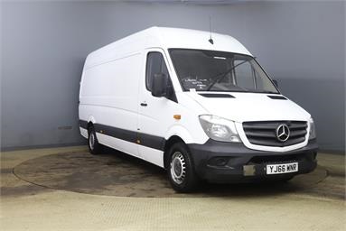 MERCEDES-BENZ SPRINTER 311CDI LONG DIESEL 3.5t High Roof Van Diesel - WHITE - YJ66WNR - Panel Van
