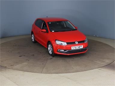 VOLKSWAGEN POLO 1.0 Match Edition 5dr Petrol - RED - ST67WFF - 5 Door Hatchback