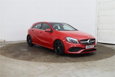 MERCEDES-BENZ A CLASS A200d AMG Line Premium Plus 5dr Auto Diesel - RED - KR68GFE - 5 Door Hatchback