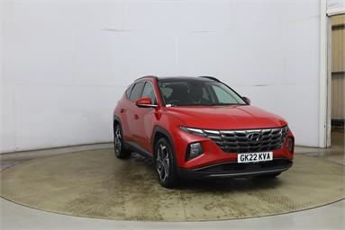 HYUNDAI TUCSON 1.6 TGDi Hybrid 230 Ultimate 5dr 2WD Auto Petrol/Hybrid - RED - GK22KVA - 5 Door Estate
