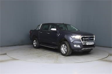 FORD RANGER DIESEL Pick Up Double Cab Limited 2.2 TDCi 150 4WD Auto Diesel - GREY - HJ17FTD - 4 Door Pick Up Body