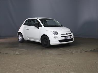 FIAT 500 1.2 Pop 3dr Petrol - WHITE - BC66SXF - 3 Door Hatchback