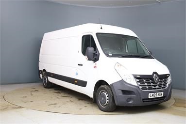 RENAULT MASTER L3 DIESEL FWD DCi 130 3T5 H2 Comfort Van Diesel - WHITE - LM69KGV - 5 Door Van