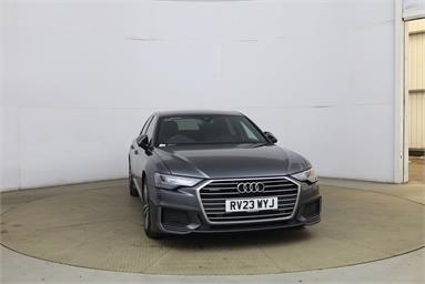 AUDI A6 50 TFSI e 17.9kWh Quattro S Line 4dr S Tronic Petrol PHEV - GREY - RV23WYJ - 4 Door Saloon