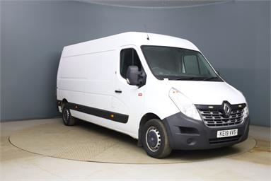 RENAULT MASTER L3 DIESEL FWD DCi 130 3T5 H3 Comfort Van Diesel - WHITE - KE19VVS - 5 Door Van