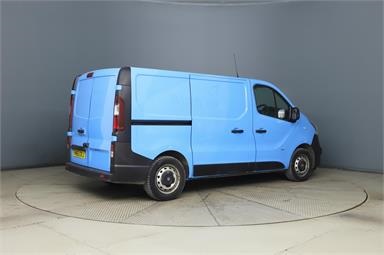 VAUXHALL VIVARO L1 DIESEL 2900 1.6CDTI BiTurbo 120PS ecoFLEX H1 Van Diesel - BLUE - FH65GVJ - 6 Door Panel Van